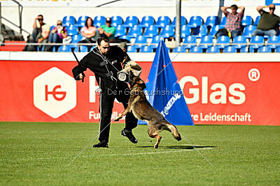 X-Mann von der Bildsäule